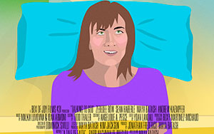 Official poster of Maya Batash`s comedy film, `Talking to God`